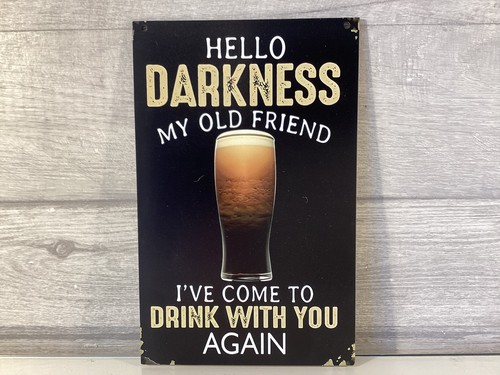 Guinness hello darkness - darkness, my