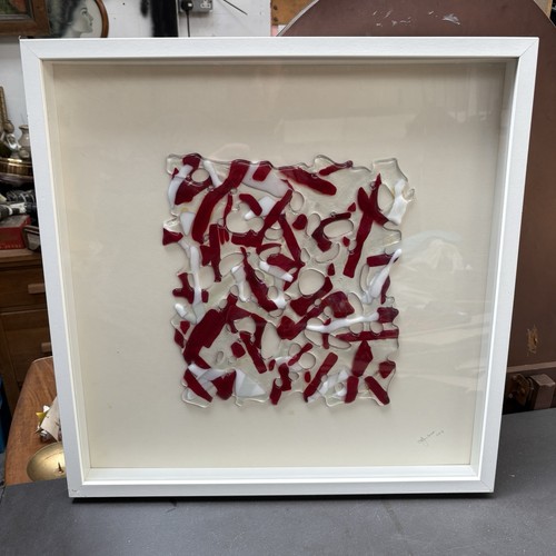 Studio art glass wall - glass,