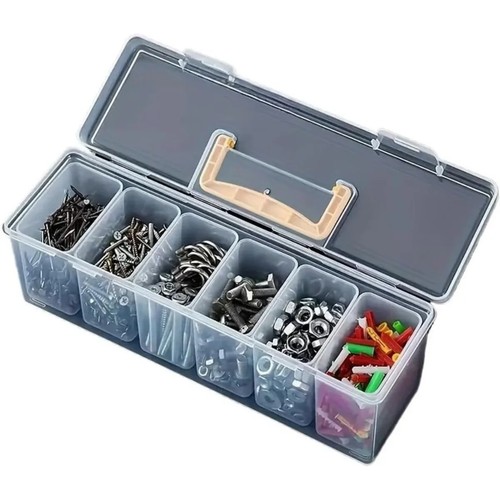 7pcs multi compartment tool - multi-compartment,