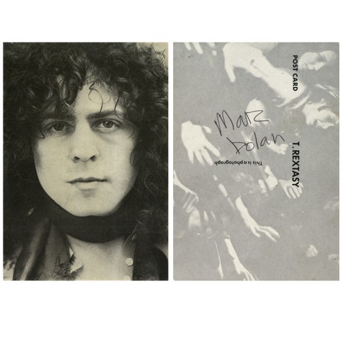 Marc bolan signed - bolan,