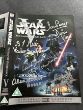 Signed Star Wars DVD Empire