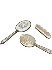 Vintage Floral Vanity Brush