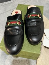 Guccis Woven Leather Mule