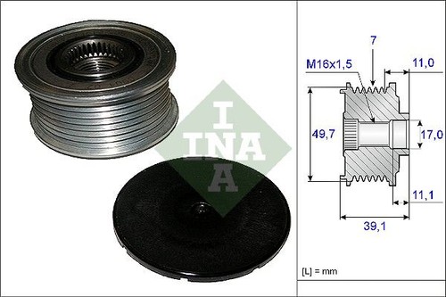 Ina 535008410 alternator - ina,