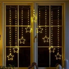 Star Curtain Lights 2 m LED