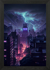 Flash of Tokyo Framed Wall Art