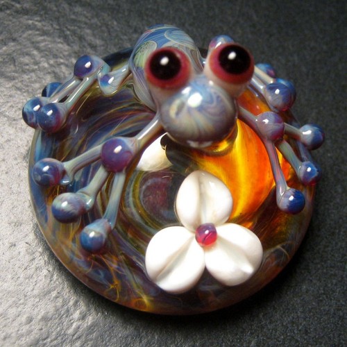 Boomwire glass flower - boomwire, frog