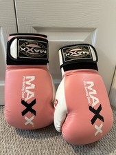 Maxx Pro Pink Leather Boxing