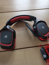 Logitech g332 black red gaming - g332,