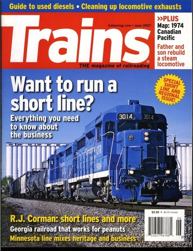 Trains magazine june 2007 - magazine, want