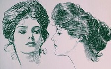 Vintage Gibson Girls Art