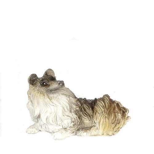 Laying dog dolls house - dog,,