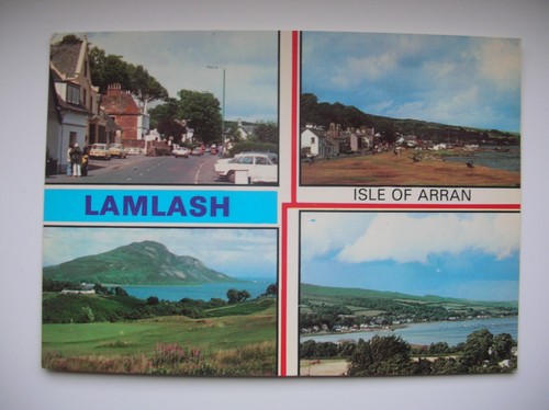 Arran postcard lamlash holy - lamlash.,