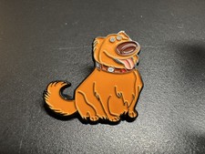 Dug the Golden Retriever Pin Badge Disney/Pixar Up Movie Metal Enamel Brooch Dog