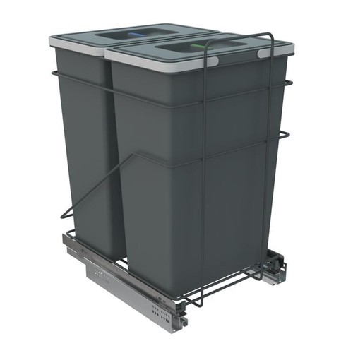 Pull out waste bin recycling - waste,