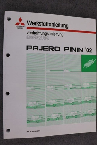 Mitsubishi pajero pinin 2002 - mitsubishi,