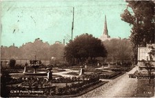 G.W.R Park Swindon Postcard -