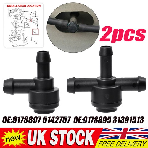 2pcs windscreen washer valve - 2pcs,