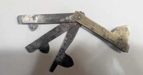Rare antique brass steel - antique,