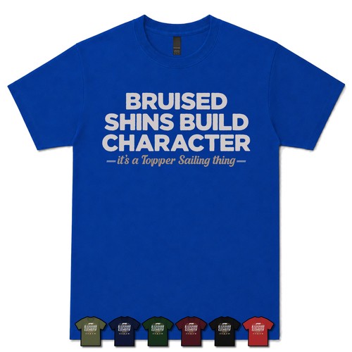 Bruised shins build character - bruised,