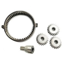 5 Pieces Epicyclic Gears & Gear Sleeve Set Planet Gears Professional Electric