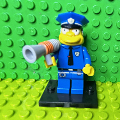 Lego chief wiggum minifigure - chief,