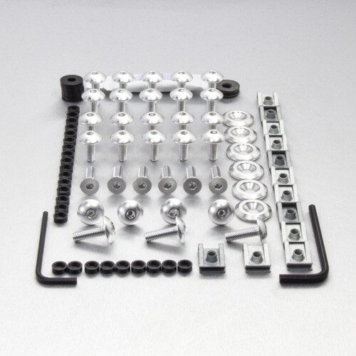 Aluminium fairing kit - aluminium,