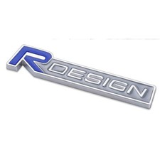 Volvo design blue silver - r,