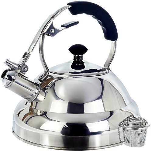 Demo whistling kettle tea - &,