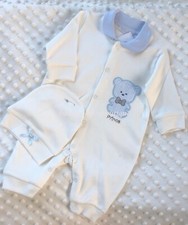 Baby Boys Babygrow & Hat