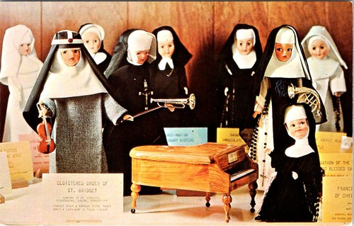 Nun doll display catholic - doll, display,