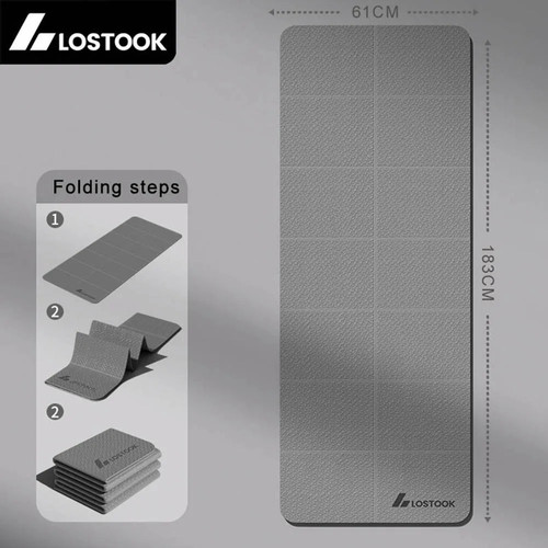 Foldable yoga mat non slip - mat,