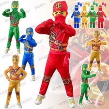 UK Ninjago Kai Jay Lloyd Kids Cosplay Costume Bodysuit OveralI Gloves 2026