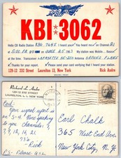 Vintage KBI*3062 CB Radio QSL