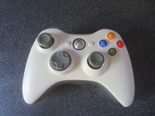 Rare/Vintage? - 360 X-Box hand controller - white with silver - tested