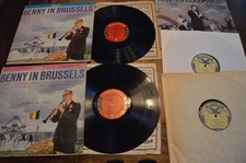 Vintage Benny Goodman Vinyl Records,In Brussels Vol 1 & 2 Columbia,Bluebird VIII