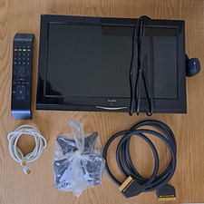 Alba 16” HD LCD TV with Wall Mount – Ideal Retro Gaming SCART VGA HDMI