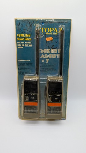 Vtg 1970s topaz secret - vtg, agent