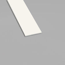 PVC PASTEL CREAM Flat Bar Strips - Various Sizes