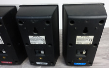 4x Sony Speaker System SS-TS71 Home Cinema Surround Sound Wired
