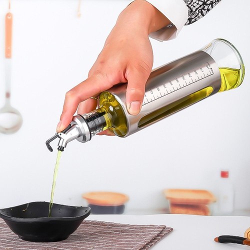 Glass stainless steel olive - &,