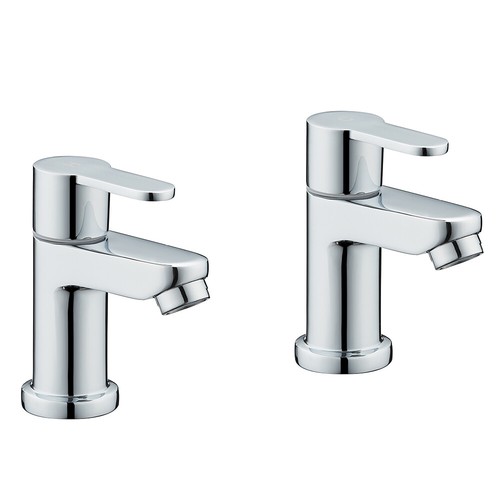 Modern chrome bathroom - bathroom, sink