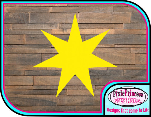 Star shape space pattern - star,