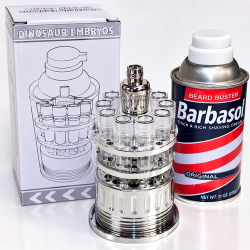 Jurassic park barbasol - park,