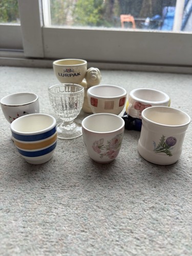 Vintage mixed egg cup - cup, bundle