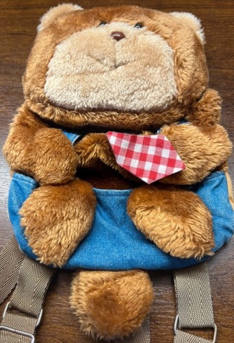 Vintage plush teddy - vintage, bear