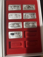 Set of (7) 92.5% Silver