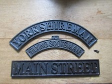 Solid Cast iron vintage rustic