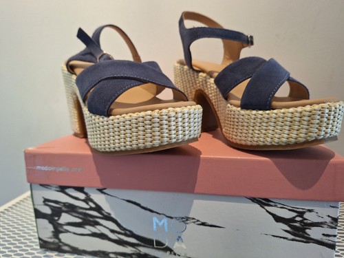 Moda pelle luciia blue - pelle., luciia.