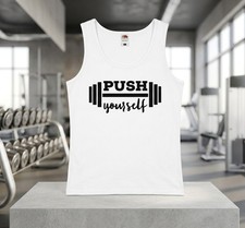 Ladies Gym Vest Top - Push